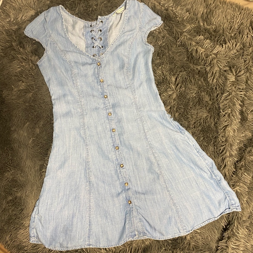 American eagle denim dress